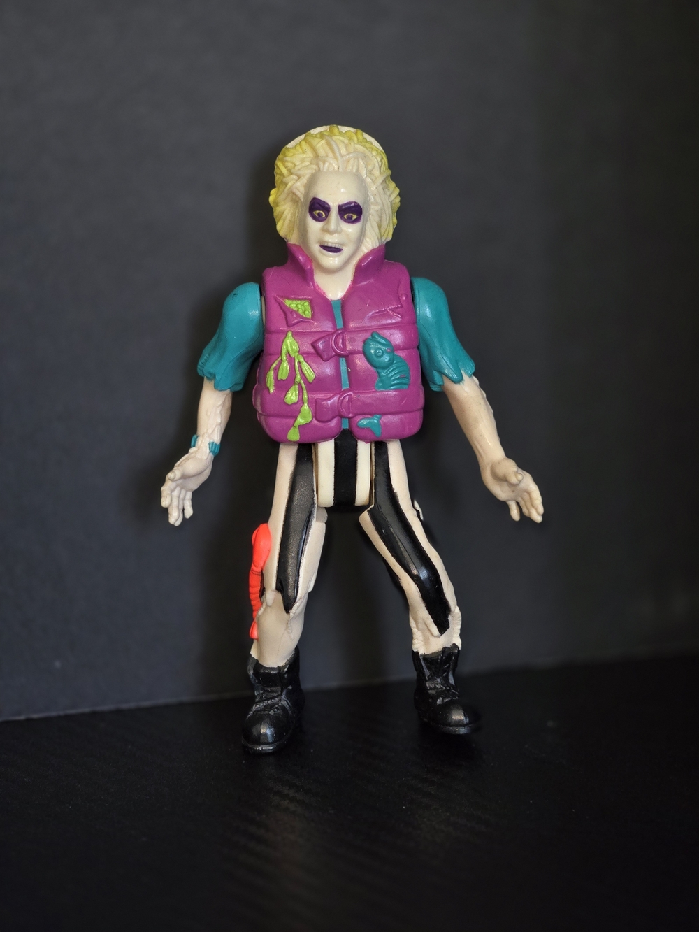 1990 Shipwreck Beetlejuice Action Figure Michael Keaton Geffen Kenner Vintage